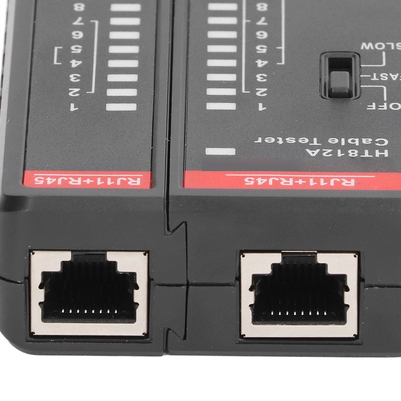 Network Cable Tester RJ11 RJ45 Phone Line Wire Test Tool