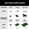 MEEXPAWS Dog Grass Pee Pads for Dogs with Tray, Small