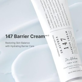 Dr.Althea 147 Barrier Cream | Cuidado Diario de la Barrera Cutánea | Hidratación Intensa con Ácido Hialurónico y Ceramidas | Cuidado Vegano Coreano pa