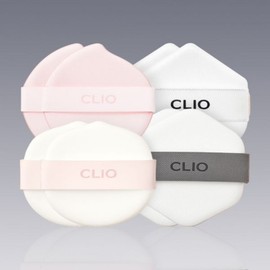 Clio Kill Cover Cushion Puff 20 Sheets (10 of each type + 10 of each), Skin Fixer Cushion Puff (10 sheets), Mesh Essential Cushion Puff (10 sheets) / 클리오 킬커버 쿠션 퍼프 20매 종류별 10매+10매, 스킨픽서쿠션퍼프(10매), 메쉬에센셜쿠션퍼프(10매)