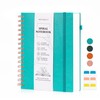 Notebook A5 Lined, Hardcover Journal Notepad with 100 GSM Thick