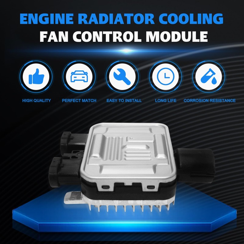 7T43-8C609-BA Engine Radiator Cooling Fan Control Module for Ford Edge
