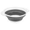 Collapsible Colanders (Strainers) for Fruit Vegetable Food Sizes 8" -