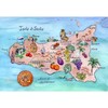 CafePress Map Of Sicily Rectangle Magnet, 3"x2" Refrigerator Magnet