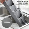 Kitchen Drawer Cutlery Organizer – Flatware Knife Spoon Fork Tray,