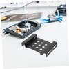 FELTECHELECTR Desktop Pc Mounting Bracket Inch Ssd HDD Bracket Space-Saving