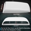 NATGIC Universal Car Air Flow Decorative Intake Hood Scoop Turbo