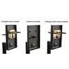 Berlin Modisch Handleset Inactive Dummy Conversion Kit (Satin Nickel)