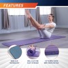 Circuit Fitness by Marcy Non-Slip Multi-Purpose Exercise Yoga Mats with