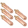 5Pcs Acetylene Cutting Tips Brass Copper Welding Nozzles Torch Consumables