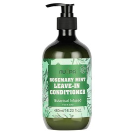 Rosemary Leave In Conditioner,Creamy Smooth Vitamin B5 Hair Conditioner, Deep Treatment Heat Protectant P P T,Anti-Frizz Anti-Hair Loss Conditioner for Dry Damaged,Color-treated Hair