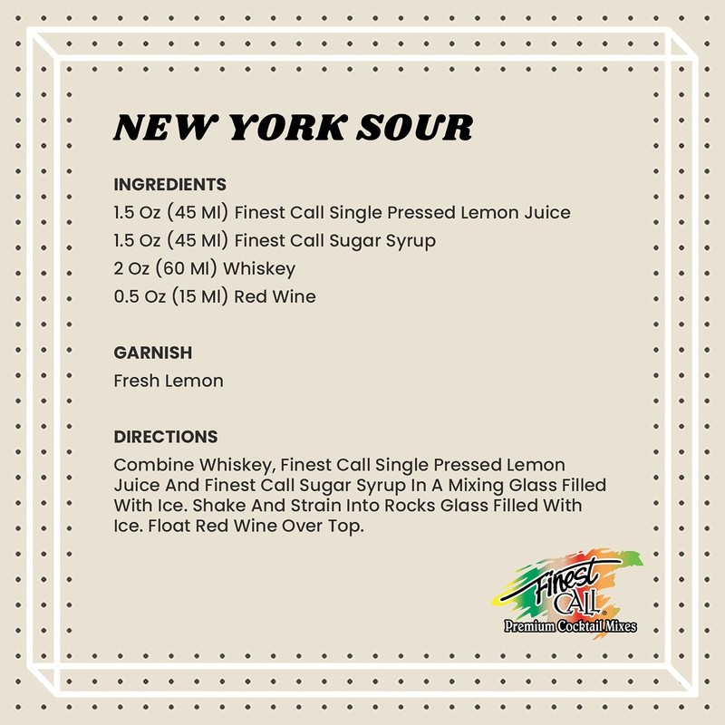 Finest Call Premium Pure Cane Sugar Simple Syrup Mix, 1