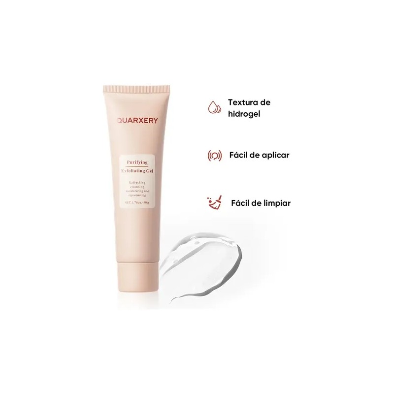 Gel Exfoliante Facial QUARXERY noche para todo tipo de piel