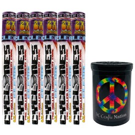 DC Crafts Nation Pop Lid Fresh Kettle with Cyclones Clear The Purple Unknown 6 Count - Peace