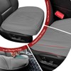Sanwom 2 Pack Leather Front Car Seat Cover, Anti-Slip and