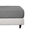 Softest Cotton Rich Fitted Sheet Super King Size, Lightweight 180