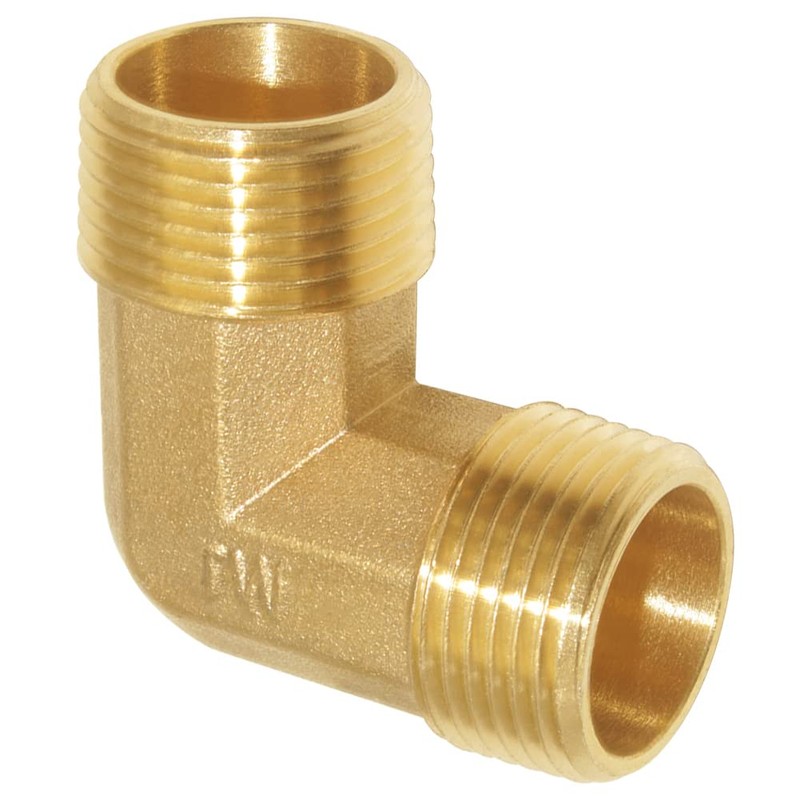 Joywayus 2PCS 3/4"NPT Male x 3/4"NPT Male 90-Degree Elbow Pipe
