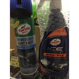 Turtle Wax Premium Auto Detailing Kit! Comes with 5 titles and microfiber cloth!