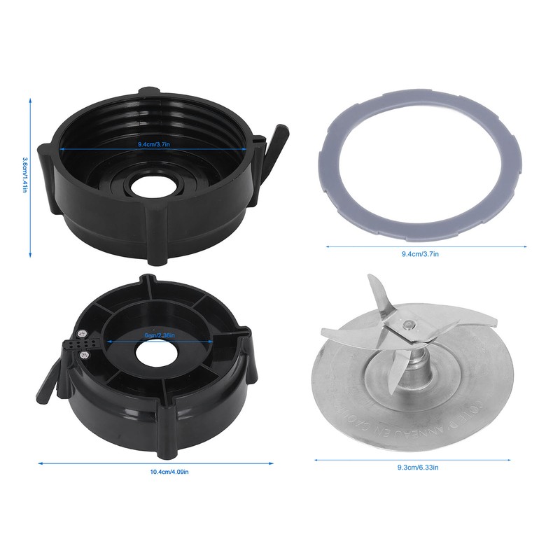 Blender Blade Replacement Parts Household Blade Gasket Bottom Base Kit