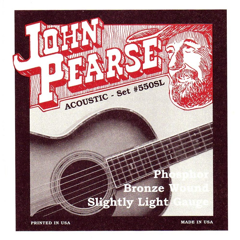 John Pearse Cuerdas Guitarra Acústica Fósforo Bronce Ligeramente Ligero