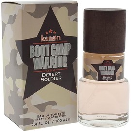 Kanon Boot Camp Warrior Desert Soldier Eau De Toilette Spray for Men, 3.4 Ounce