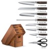Yatoshi 9 Piece Block Set - Pro Kitchen Knife Set