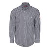 Bulwark FR Men's Flex Knit Button Down Shirt, Navy Check,