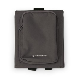 Hauptstadtkoffer Multi-Function Add-a-Bag Travel Bag Fixing Strap for Travel Bags, Telescopic Handle Bag, graphite, Minimalist