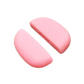 Kids Eyeglass Nose Pads,Soft Silicone Children Plug-in Glasses Nose Pieces Anti-Slip Nose Guards,Comfortable Replacement Repair Kits Parts (Pink)