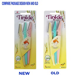Tinkle Eyebrow Razor - 12 Pieces