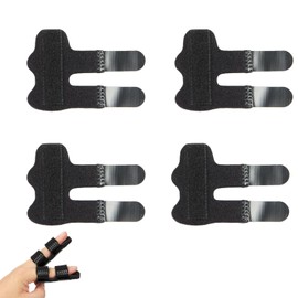 XUTONG 4pcs Finger Splints,Finger Support Brace Finger Stabilizer for Straightening Arthritis Fingers Broken And Strained Arthritis