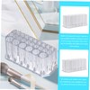 FRCOLOR 26 Pen Display Stand Makeup Brush Organizer Eyeliner Stand