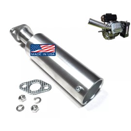 ARSPORT Exhaust Muffler for pressure washer, Predator 3HP 79cc from Harbor Freight Tool.