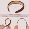 GeorgeX Diademas para Mujeres, 4 PCS Diademas Antideslizantes de Moda