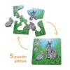 Vemkel Wooden Puzzles Mum and Baby, Games from 3 Years,