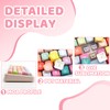 COOMICKEY Cute PBT Keycaps 133 Keys Candy Bear Custom Keycaps