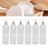 Clear Plastic Pump Bottle Dispenser Empty Refillable Massage Oil Bottle