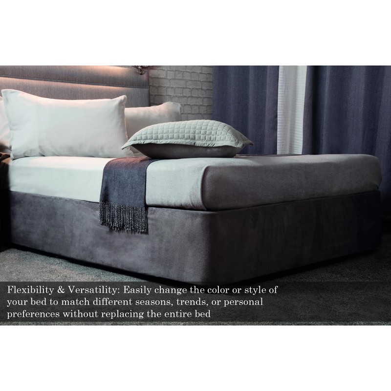 Belledorm 19" Extra Deep Base Wrap Valance Sheet - Transforms