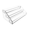 Homakover 3 Tier Acrylic Spice Rack Kitchen Organizer, Sturdy Construction,