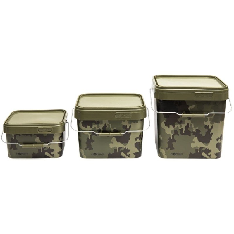 Korda Compac Bucket 5 Litre 10 Litre 17 Litre (One