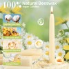 30 Pack Beeswax Taper Candles in Bulk 8 inch Tall