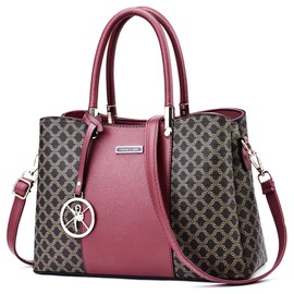 KURGOOL Women Purses and Handbags Top Handle Satchel Shoulder Bags Messenger Tote Bag for Ladie