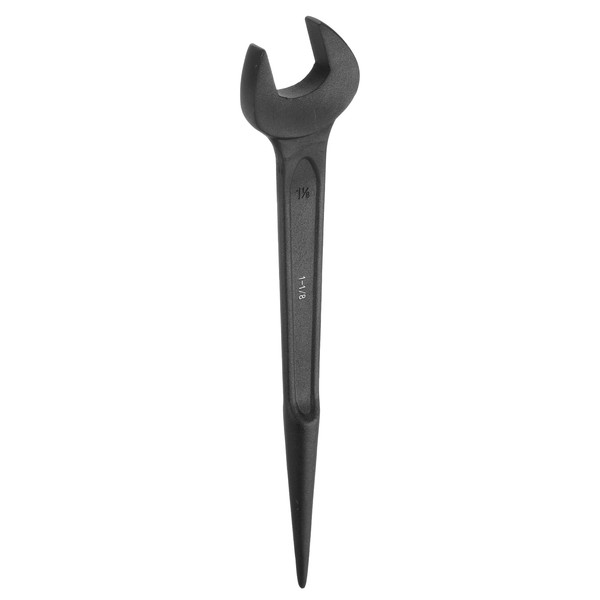 sourcing map Single Open End Spanner Wrench 1-1/8-inch 15 Degree