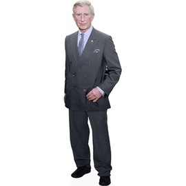 H10003 Prince Charles Wales Cardboard Cutout Standup