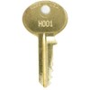 Hudson H027 Mailbox Replacement Key H027