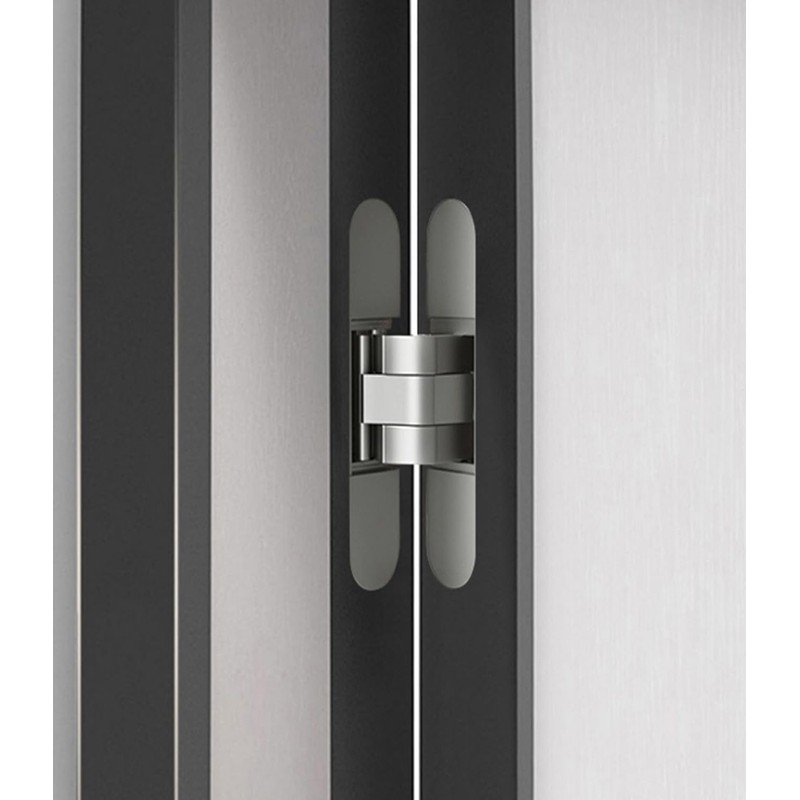 2 Pack Heavy Duty 3-Way Adjustable Hinges for 180 Degree