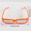 4 Pieces Total Solar Eclipse Glasses ABS Plastic Direct Sun