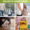 Exllena Mini Thermos Flask 250 ml with Stainless Steel Lid,