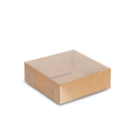 Kraft Gift Boxes, Pack of 25, Gift Boxes with Lids for Bridesmaid Proposal, Birthday, Christmas Gifts, Box for Wedding or Baby Shower Favours (Kraft 9 x 9 x 3 cm)