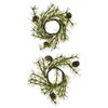 CWI Gifts 2.5"-6" Cypress Pine Taper Ring 2Pc